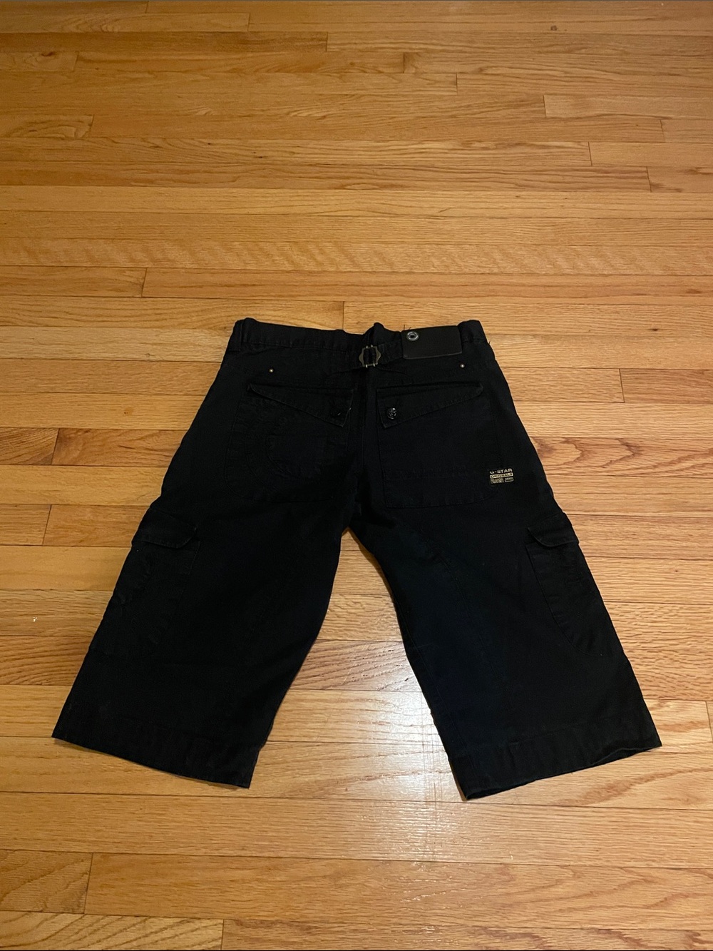 VTG G-star Cargo Shorts men’s size 30 y2k buckle back - RAW